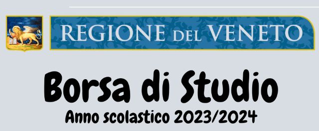 Contributo regionale "Borse di Studio" – a.s. 2023-2024