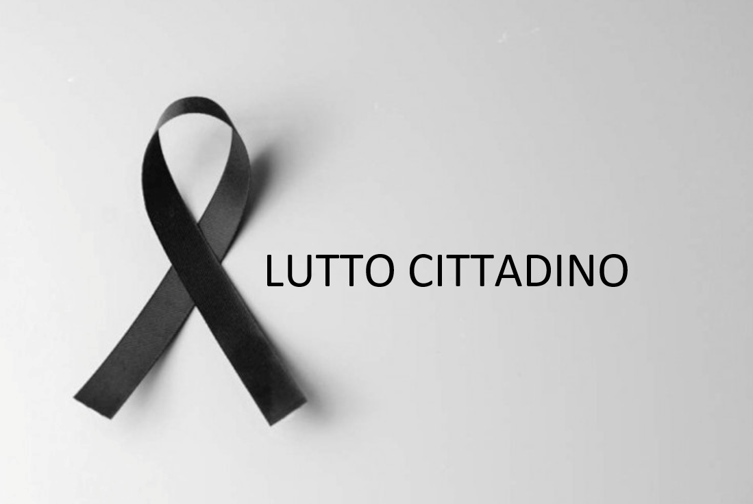 Proclamazione del lutto cittadino per la giornata di venerdì 3 gennaio 2025