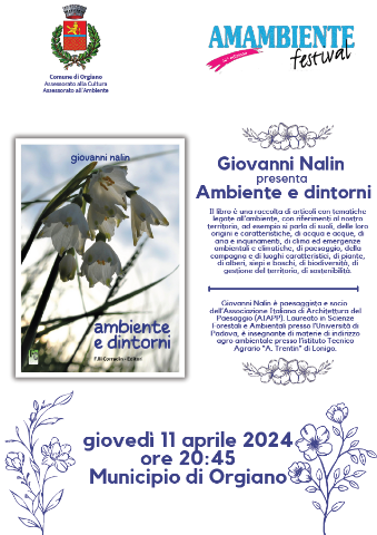 Giovanni Nalin presenta il libro "Ambiente e dintorni"