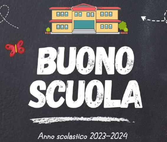 Contributo regionale "Buono-Scuola" - Anno scolastico-formativo 2023-2024